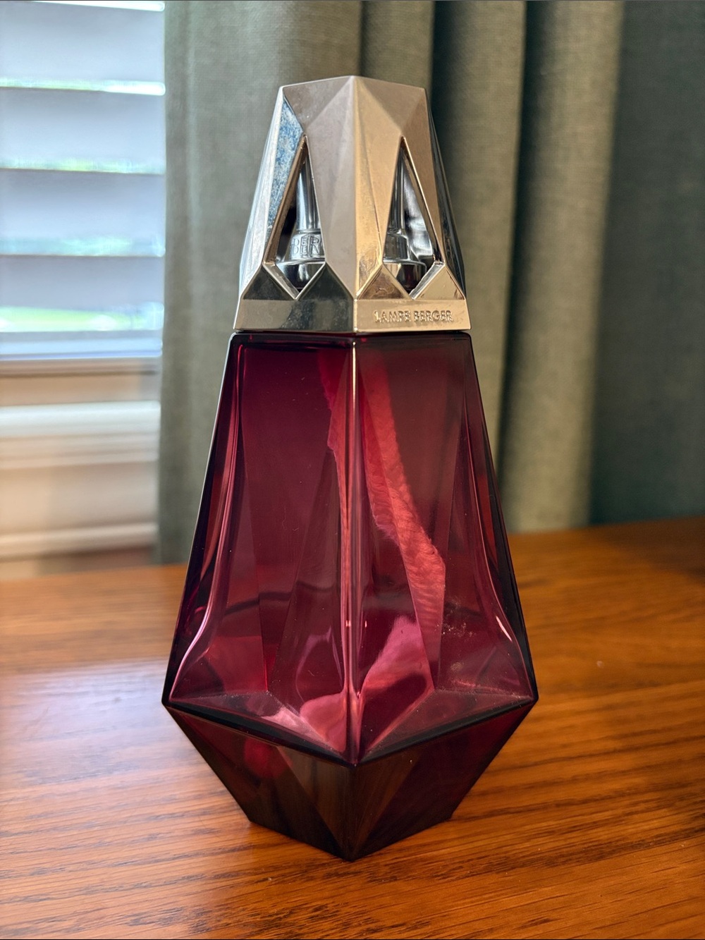 Lampe Berger Burgundy Faceted Fragrance Lamp